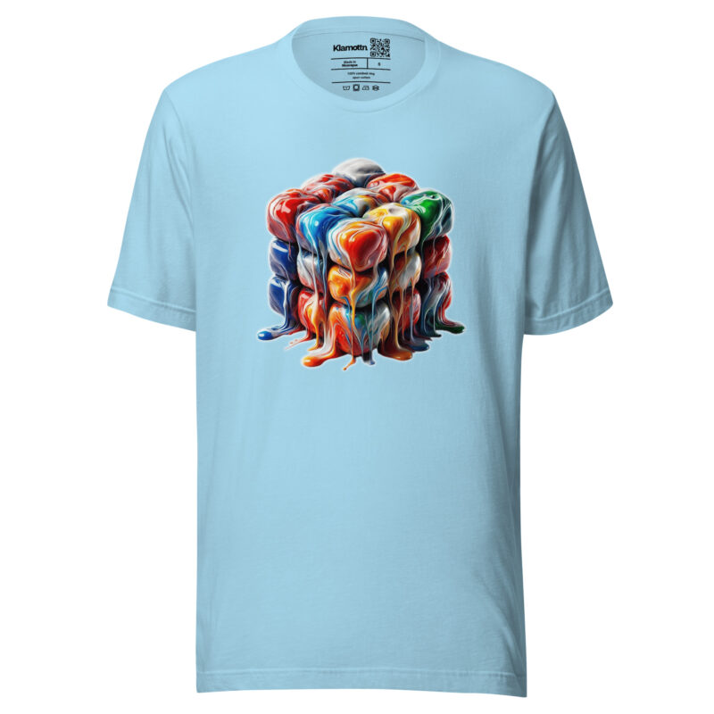 Flüssiger Zauberwürfel Unisex-T-Shirt