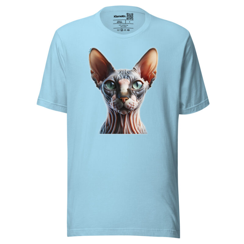 Mystische Sphynx-Katze Unisex-T-Shirt