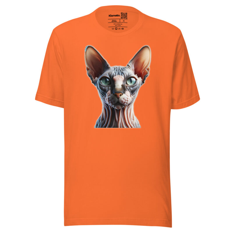 Mystische Sphynx-Katze Unisex-T-Shirt