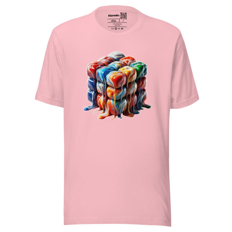 Flüssiger Zauberwürfel Unisex-T-Shirt