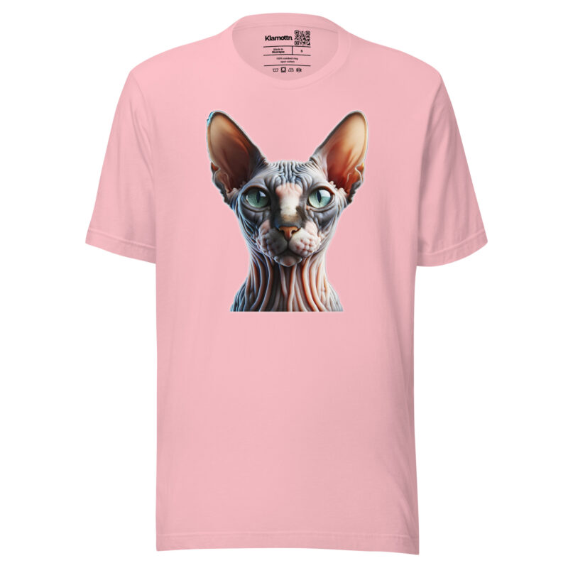 Mystische Sphynx-Katze Unisex-T-Shirt