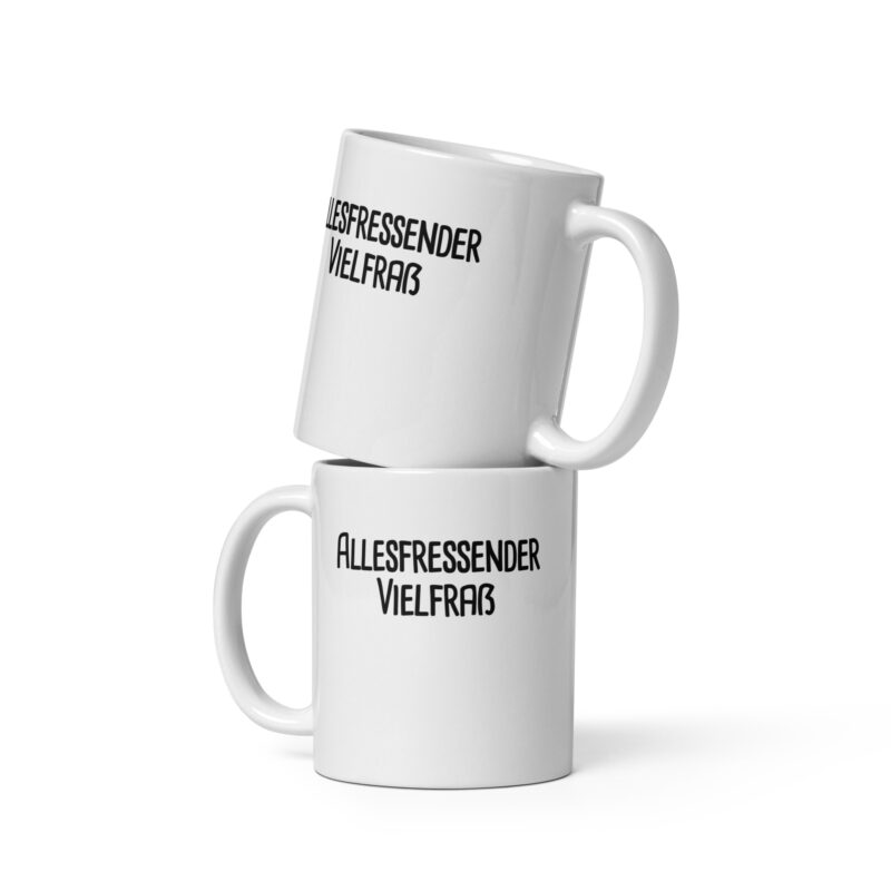 Allesfressender Vielfraß Tasse