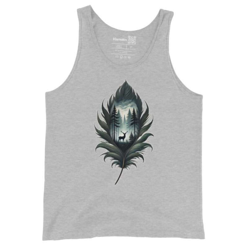 Magische Waldszene Unisex-Tank-Top