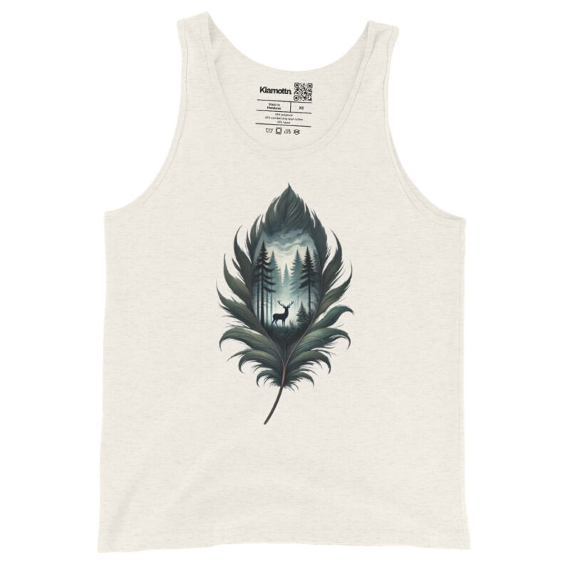 Magische Waldszene Unisex-Tank-Top